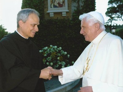 Papa Leone XIV e l'Augustinianum